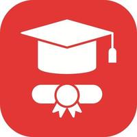 Graduation Hat Vector Icon