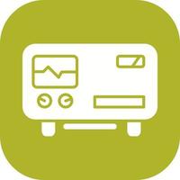 Oscillscope Vector Icon