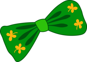 bow tie St. Patrick's Day. isolatedbow green. Good luck png