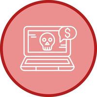 Online Fraud Vector Icon