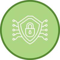 Cyber Security Vector Icon