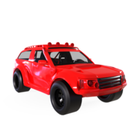 Car isolated on transparent png