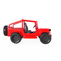 Car isolated on transparent png