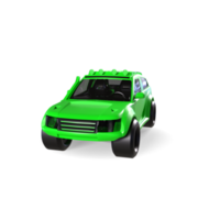 Car isolated on transparent png