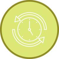 icono de vector de tiempo de ejecución