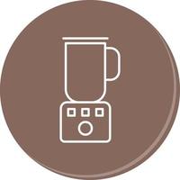 icono de vector de licuadora de café