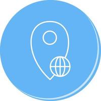 Global Locations Vector Icon