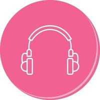 Unique Headphones Vector Icon