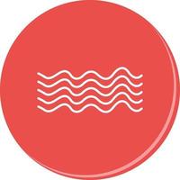 Magnetic Waves Vector Icon