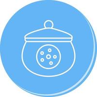 Cookie Jar Vector Icon