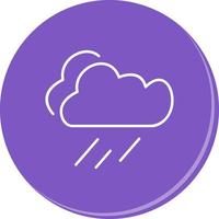 Rain Vector Icon