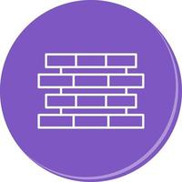 Unique Bricks Vector Icon