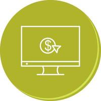 Unique Pay Per Click Vector Icon