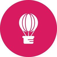 Hot Air Balloon Vector Icon