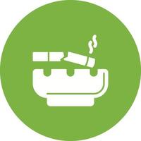 Broken Cigarette Vector Icon