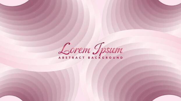 wavy smooth shiny curve pink ribbon. abstract background design template vector