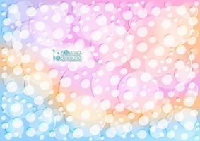 Abstract Circle background. Glittering Geometric Shapes. Vector illustration.