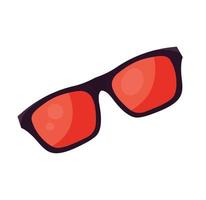 sunglasses isolated cartoon icon vector illustration