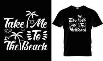 Summer T - Shirt Design vector