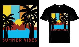 Summer T - Shirt Design vector