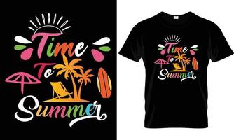 SUMMER T - SHIRT DESIGN vector