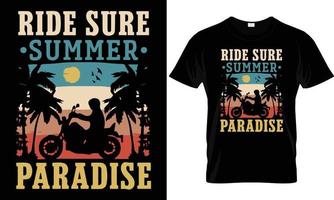 Summer T - Shirt Design vector