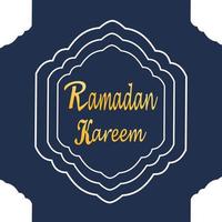 Ramadan Kareem poster background vector illustration design Greeting Card. Social Media post template Ramadhan Mubarak. Happy  Holy Ramadan. The month of fasting for Muslims