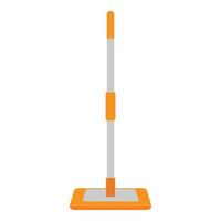 Clean mop icon cartoon vector. House rag vector