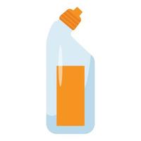 Toilet cleaner icon cartoon vector. Clean wash vector