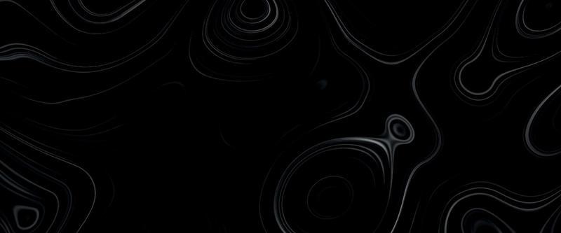 Abstract flowing liquid curve line in grey silver black metallic. Glossy pattern cool background textures. Beautiful drawing with the divorces and wavy lines in gray tones.