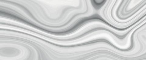 Abstract flowing liquid curve line in grey silver black metallic. Glossy pattern cool background textures. Beautiful drawing with the divorces and wavy lines in gray tones. vector