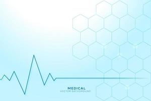 Abstract design of medical background vector. Modern background template vector