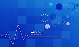 Modern medical design background vector. Trendy medical background template vector