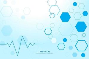 New design of medical background vector. Modern background template vector