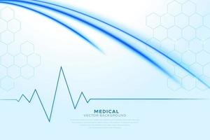 New design of medical background vector. Modern background template vector