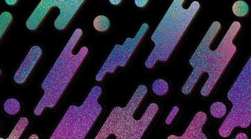 colorful geometric rounded shapes. dynamic shapes composition. background with squares. shapes with trendy gradients composition. photo