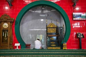 Cheng Hoo Mosque in jambi province of indonesia photo