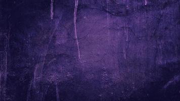 Abstract dark grunge purple wall texture background photo