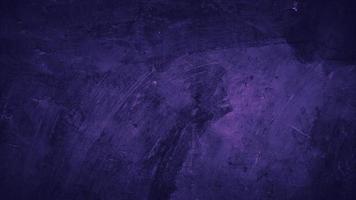 Abstract dark grunge purple wall texture background photo