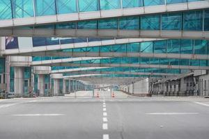 Gates in Ataturk Airport in Istanbul, Turkiye photo