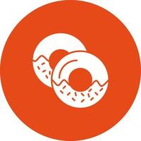 icono de vector de donut