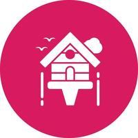 Birdhouse Vector Icon