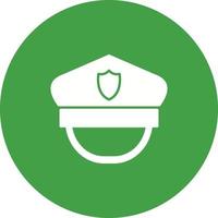 Police Hat Vector Icon