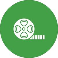 Film Reel Vector Icon