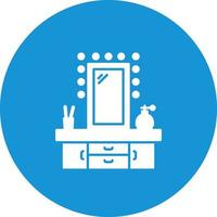 Dressing Table Vector Icon