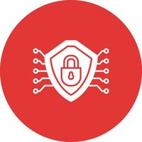 Cyber Security Vector Icon