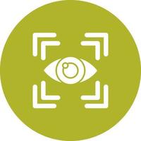 Eye Scan Vector Icon