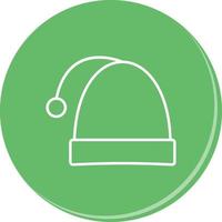 Christmas Cap Vector Icon