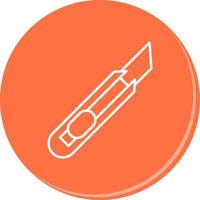 Stationery Knife Vector Icon