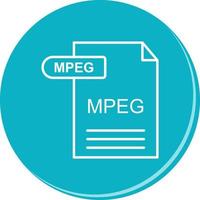 MPEG Vector Icon